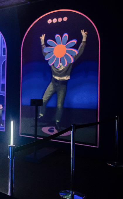 Direct from its Montreal premiere, Mirror Mirror is a dazzling playground of interactive technology which invites you to discover your own creativity.